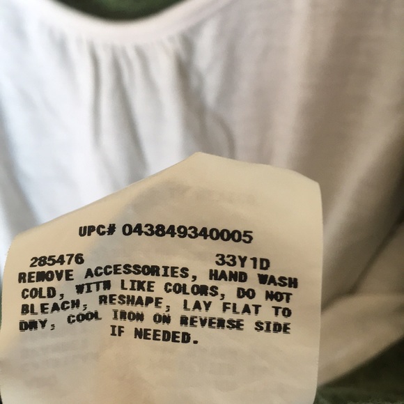 IZ Byer California White Shirt with Green Cardigan - Picture 4 of 7